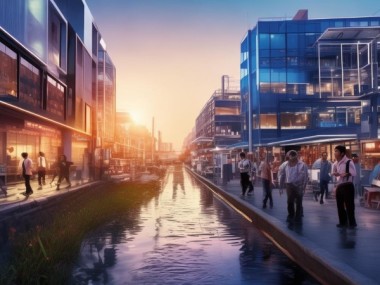 湖泊口区，智能电子产业的重生之势