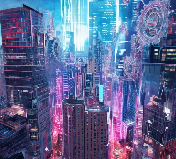 3D科技动态壁纸齿轮，未来趋势与创新机遇