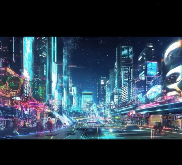 科技与艺术的完美融合，科技动态动漫壁纸之思